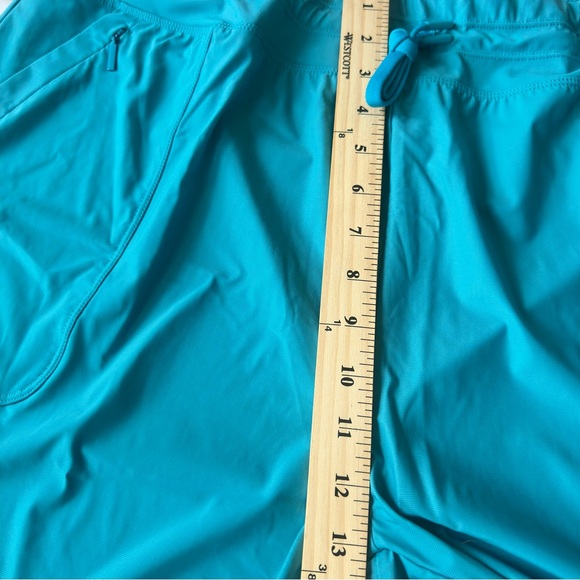 Willit Women's 7” Athletic Running Shorts Quick Dry High Waisted turquoise 2XL - Picture 8 of 12
